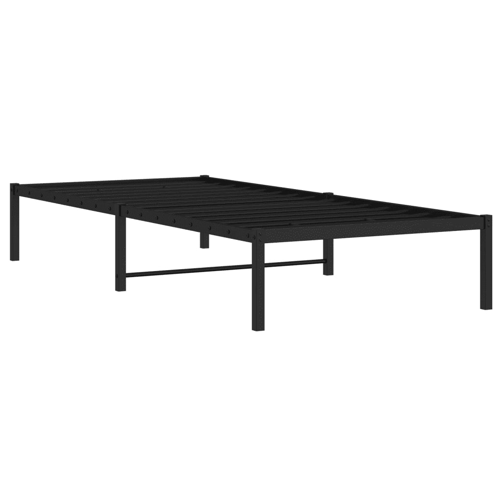 Giroletto in Metallo Nero 90x190 cm