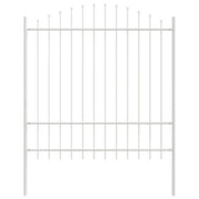 Recinzione per Giardino | Recinzione da cortile Woerden Bianco 170 x 215 cm