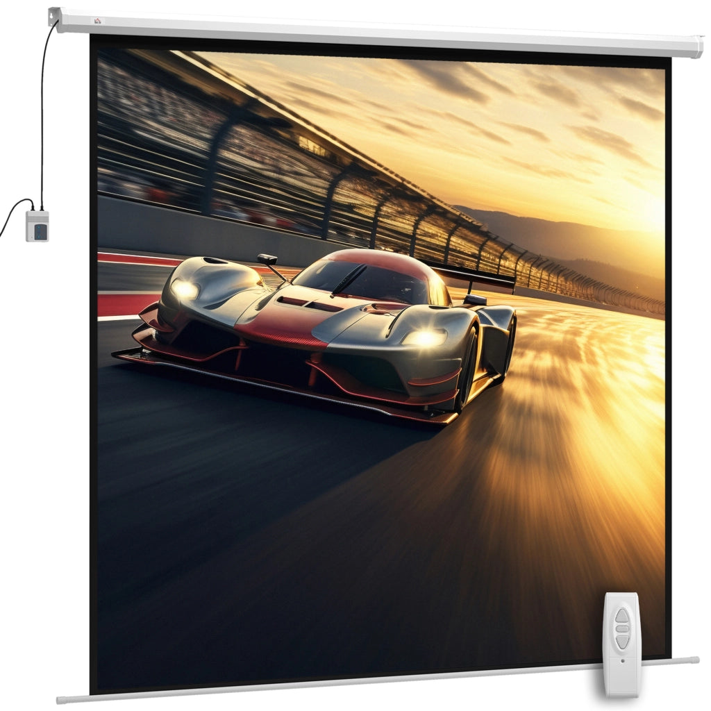 Schermo proiezione motorizzato 120 pollici ¨C Xylo ¨C 4K HD elettrico parete soffitto