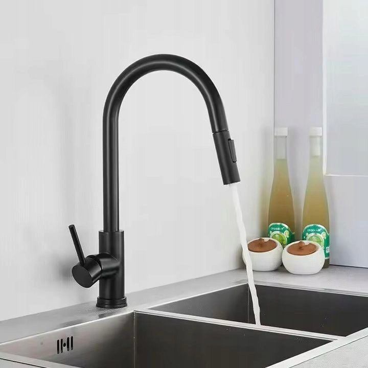 Rubinetto Da Cucina Rea Fresh Black Mat