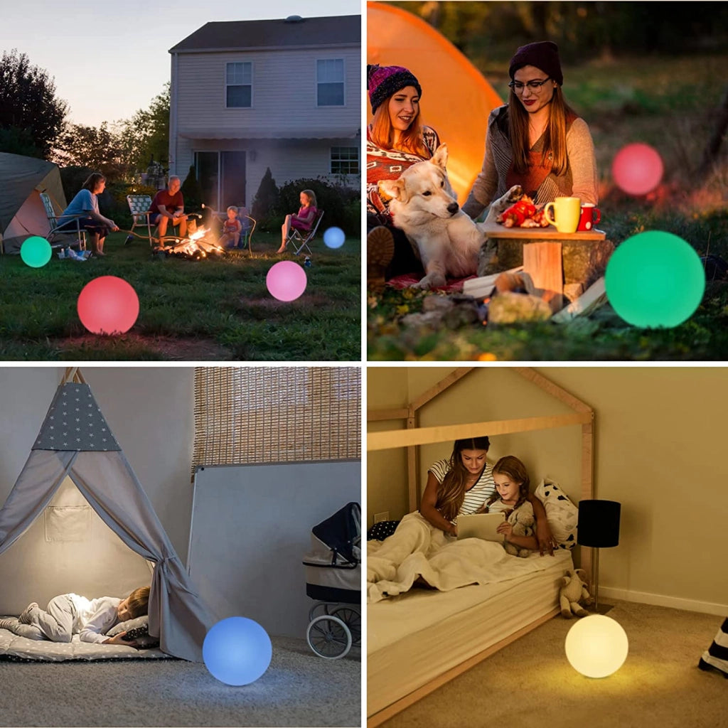 Lampada LED Multicolor da Arredo a Sfera Medium