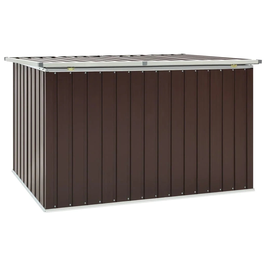 Contenitore/box da giardino 171 x 99 x 93 cm marrone 02_0013099