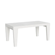 Tavolo allungabile 200/304x90 cm Spimbo bianco frassino