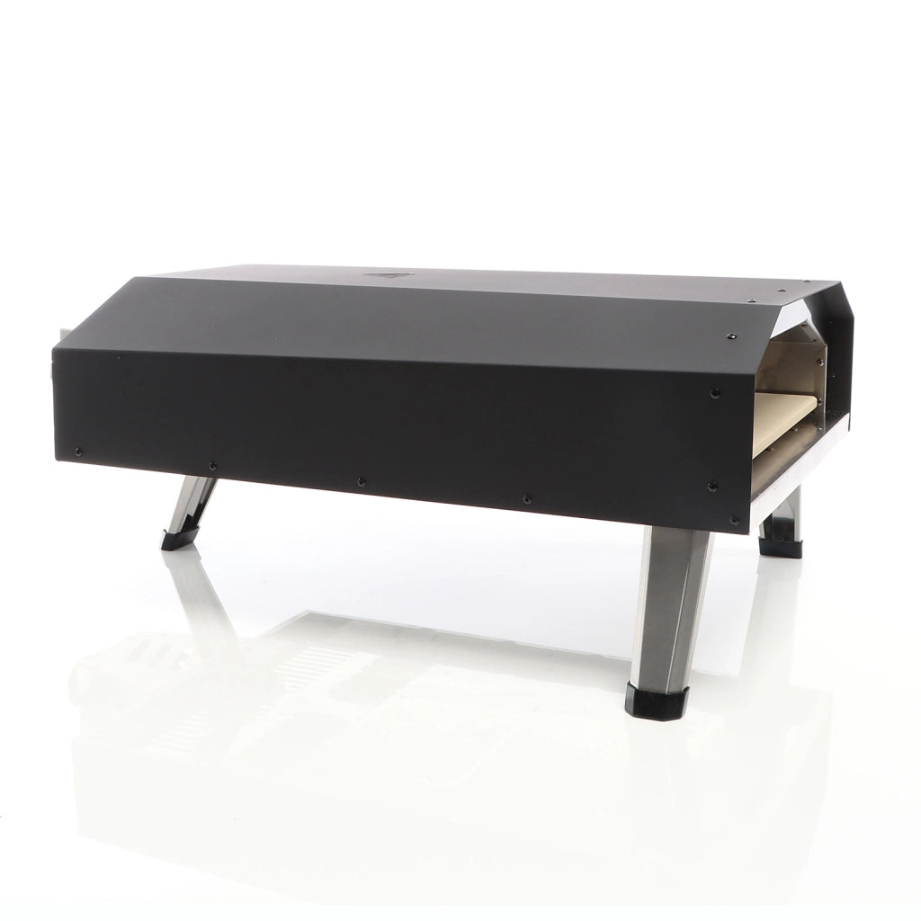 Toboli Forno a gas per pizza con pietra 330x330mm Portatile Per giardino e campeggio Fornetto da esterno