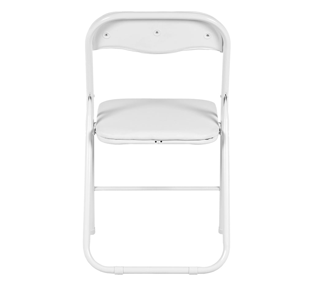 Set 6 Sedie Pieghevoli Sedia Cucina Robusta Struttura In Metallo Seduta Comoda In Simil Ecopelle Sedute Poltrona Per Ospiti Campeggio Sala Riunioni Ufficio Pieghevole Salvaspazio Scrivania Bianco