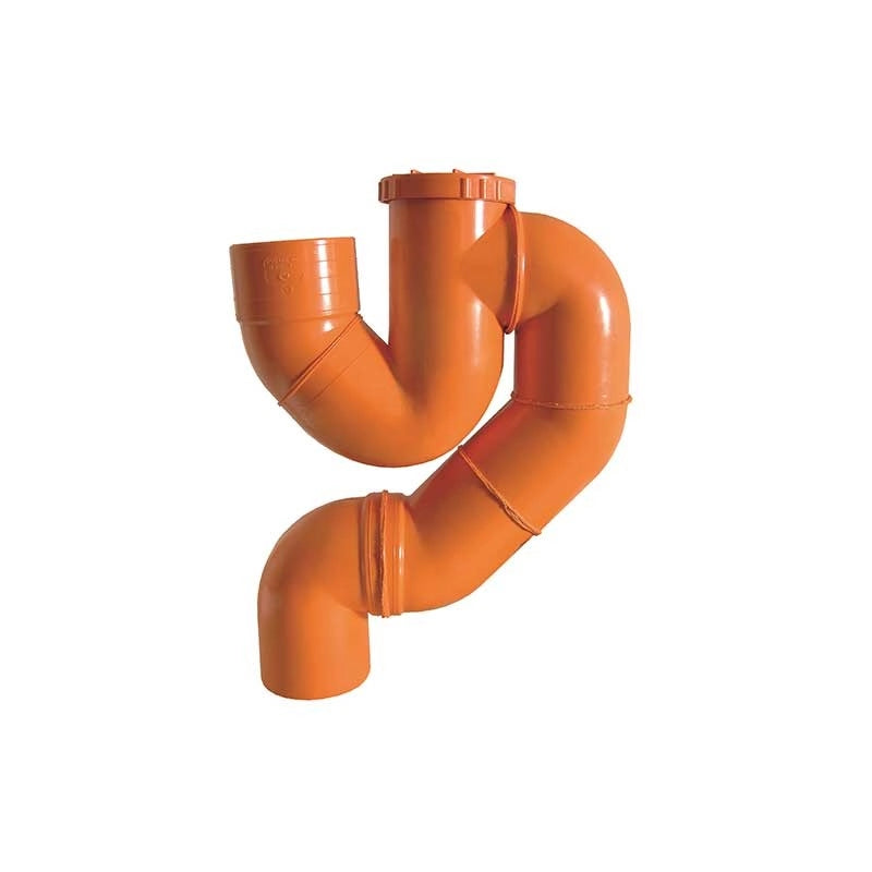 Sifone palermo in pvc : Diametro - 80
