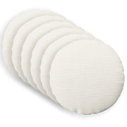Federa 6 pcs HEERLEN Crema Ø 60 cm corduroy 922922