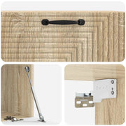 Mobile Porta TV da Muro Rovere Sonoma 78,5 x 41 x 30 cm 898687
