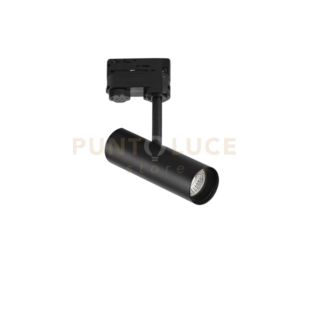 PROIETTORE A BINARIO LED ROCKET NEROP 7W 980LM CCT 3000K / 4000K 5X1,65CM