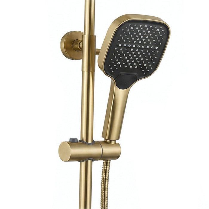 Set Doccia Rea Arlo Brush Gold