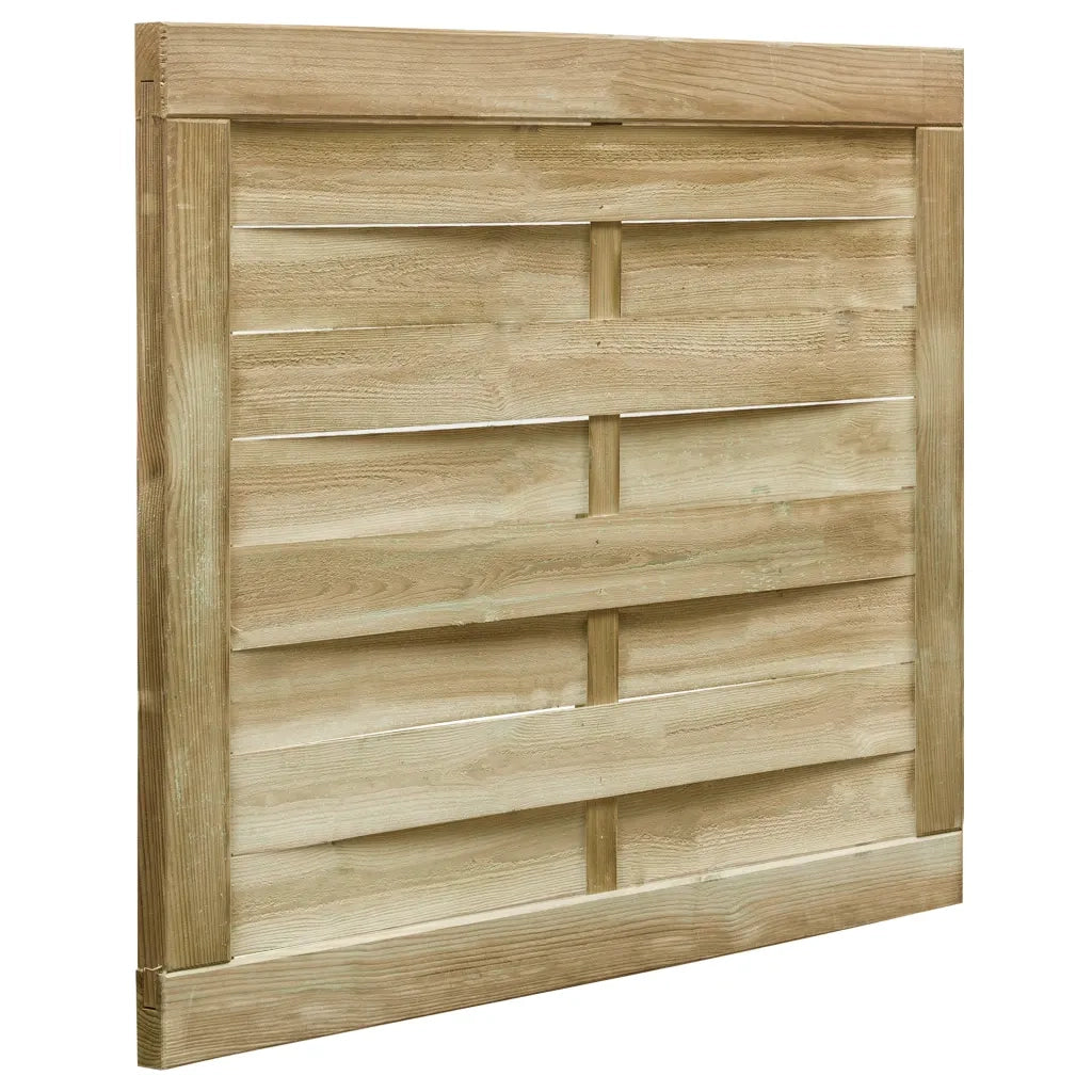 Cancello da Giardino in Legno Impregnato 100x75 cm Verde cod mxl 40251
