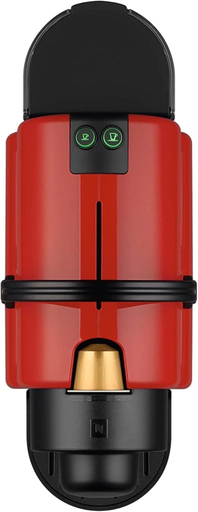 Krups Nespresso Inissia red, Macchina da caffè, Macchina per caffè espresso con capsule, Automatico compatto, Pressione 19 bar YY1531FD