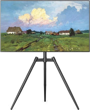 Sostegno di supporto per schermo da 32 a 65 pollici LED LCD OLED - supporto per schermo girevole e regolabile in altezza - Max VESA 400x400mm - Max. carico 35kg - nero