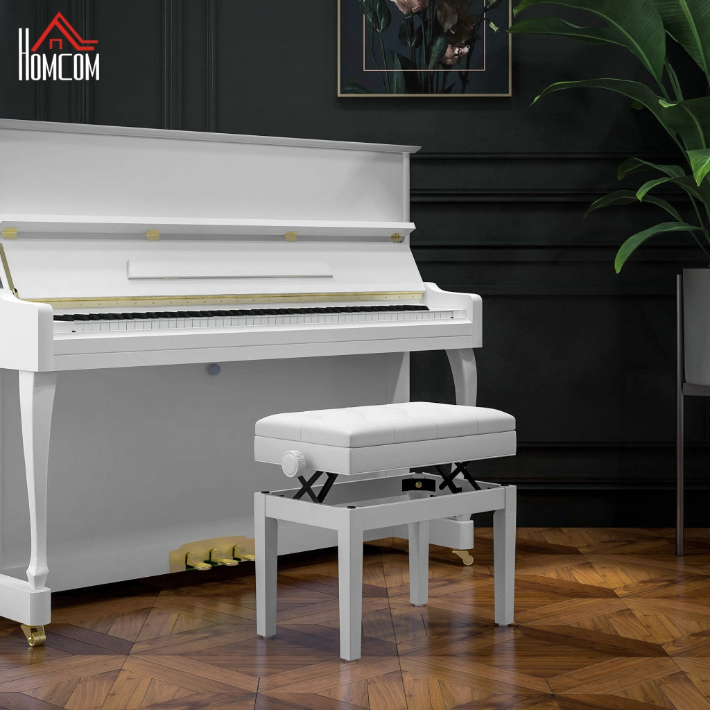 Tavolo regolabile in altezza ¨C zephmum ¨C bianco legno 120x60x48-58