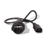 Apc ap9880 cavo di alimentazione nero 0,6 m accoppiatore c14 cee7/7