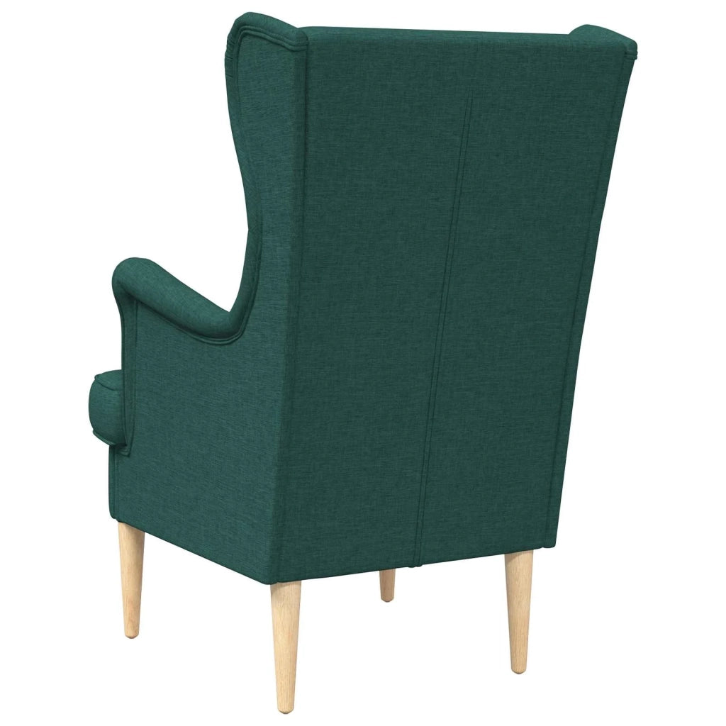 Poltrona | Sedia Relax Verde Scuro Tessuto