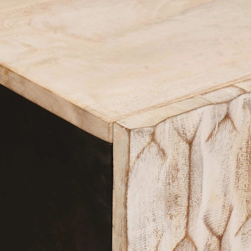 Armadio per Lavabo da Bagno con porta Bianco 62 x 33 x 58 cm