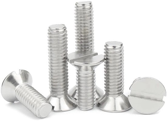 Fisselli a testa sottosopra - Acciaio inossidabile - 20 pezzi - M5x16mm - Elementi di fissaggio - Adatti per macchine