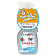 Protemax insetticida antizanzare barriera spray, 500 ml, azione 8 ore, inodore, no macchia, per esterni e vegetazione
