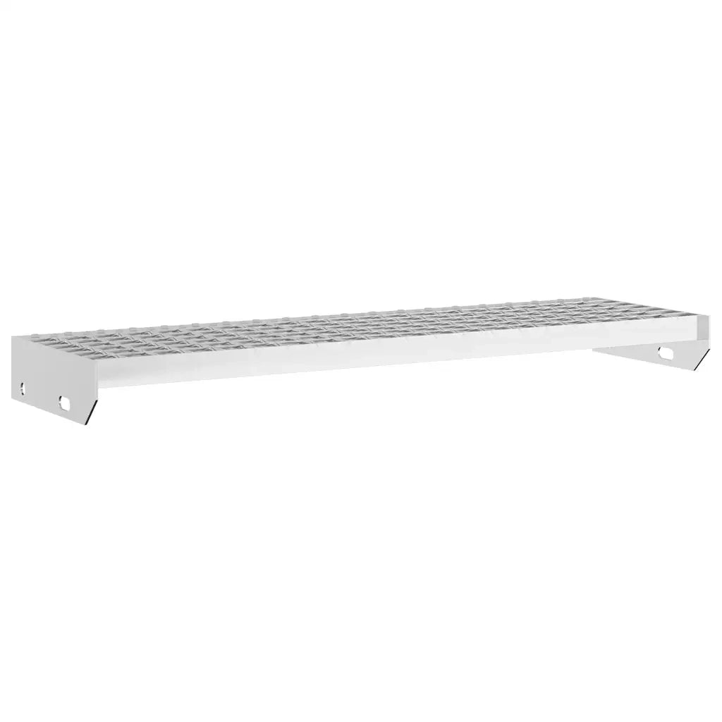Gradino in Griglia 80x24x7 cm Acciaio Zincato 155679