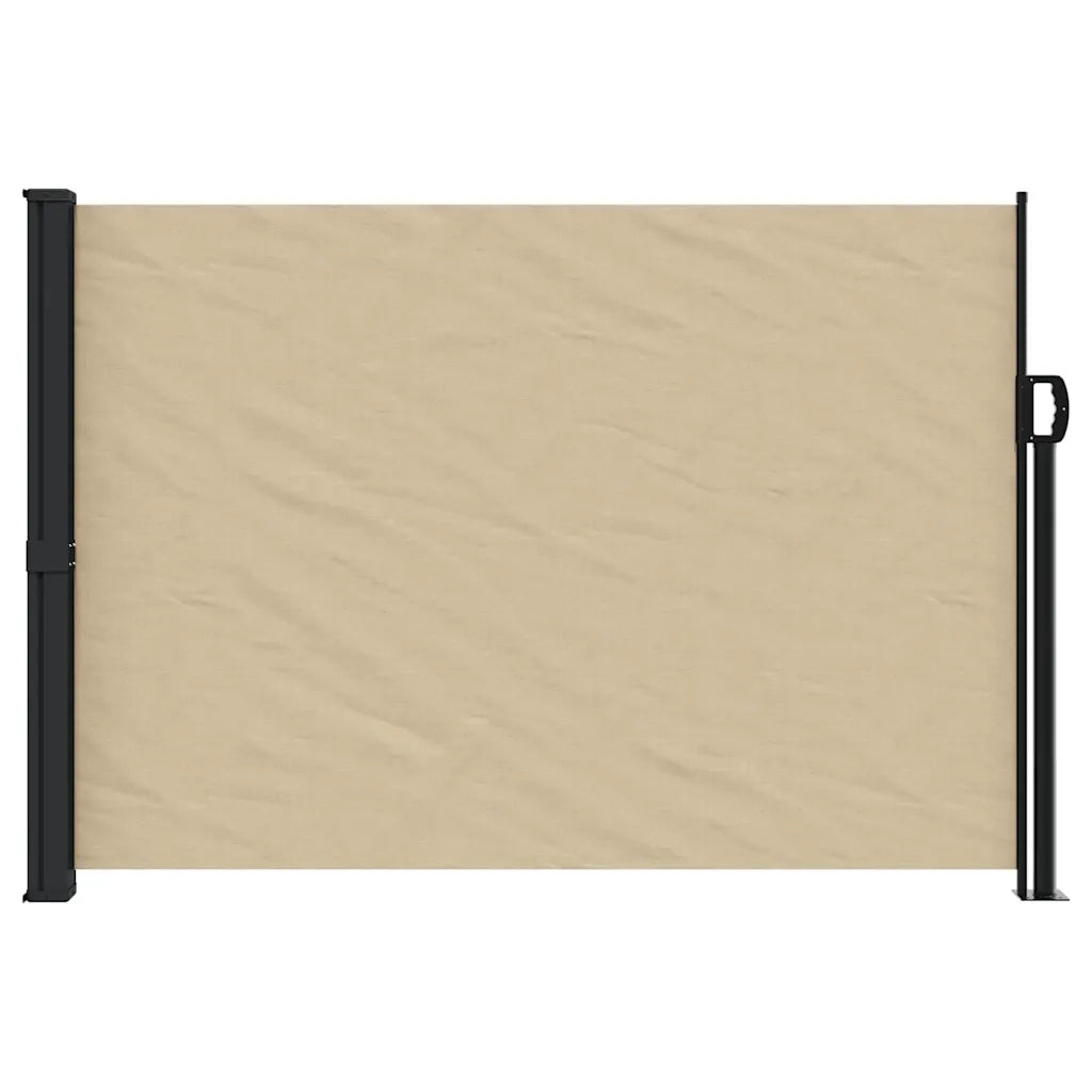 Tenda da Sole Laterale Retrattile-Tenda parasole per balcone per giardino Beige 140x300 cm