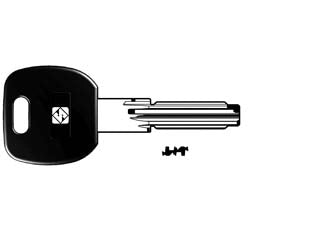 CHIAVI PUNZONATE PER CILINDRI CISA 6+7 SPINE CS116P- - CS116P - 5 pezzi SILCA