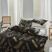 Set di lenzuola 240 x 220 cm a 3 pezzi con disegno di cotone a righe nero e bianco, lenzuola ombrali leggere e soffici a microfibra, 1 lenzuola 240 x 220 cm e 2 copriorto 80 x 80 cm con chiusura a raccordo