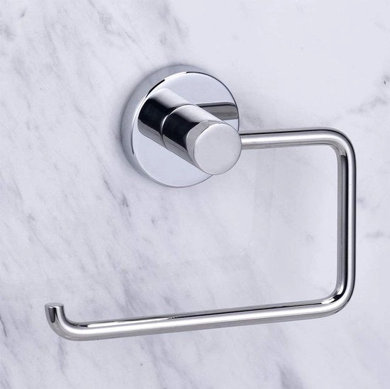 Supporto per carta igienica BOLDLOOK, fissaggio a muro, supporto per carta igienica per bagno/cucina, acciaio inox