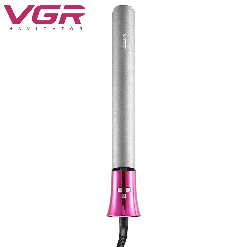 Trade Shop - Vgr V-575 Piastra Professionale Capelli Parrucchiere Lcd Tormalina -