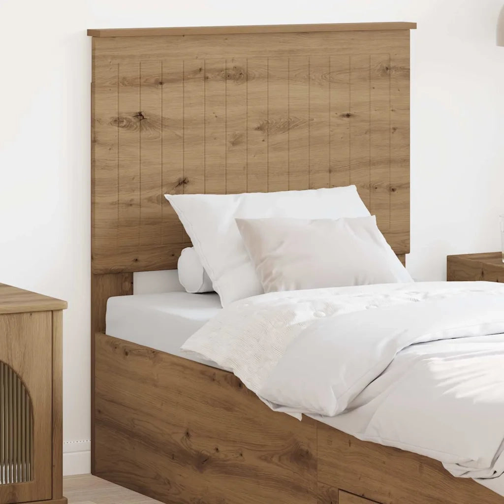 Testiera-Testata-Testiera Decorativa Rovere artigianale 80 cm Legno multistrato 140253