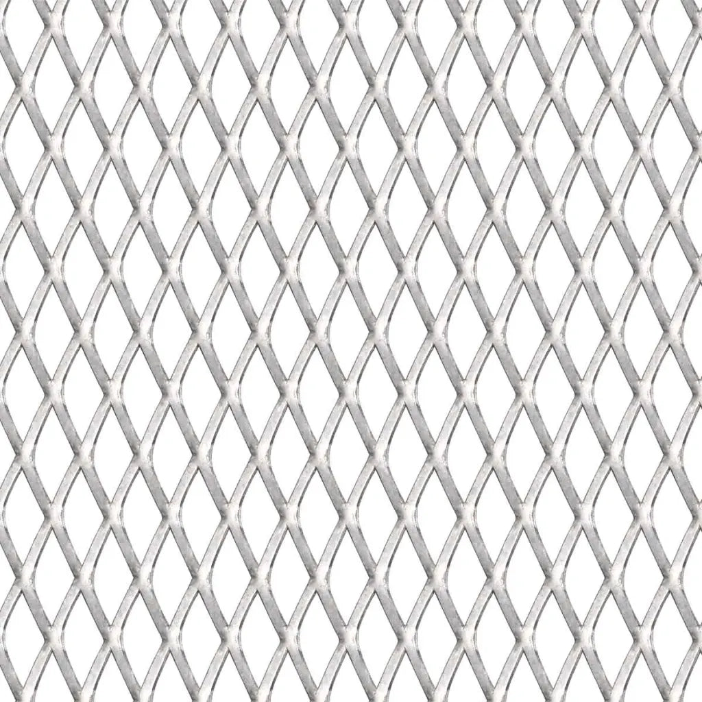 Recinzione in Rete in Acciaio Inossidabile 50x50 cm 45x20x4 mm 142284