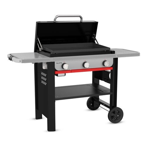 Piastra cottura weber 1501791 premium slate gpd 71 black e silver