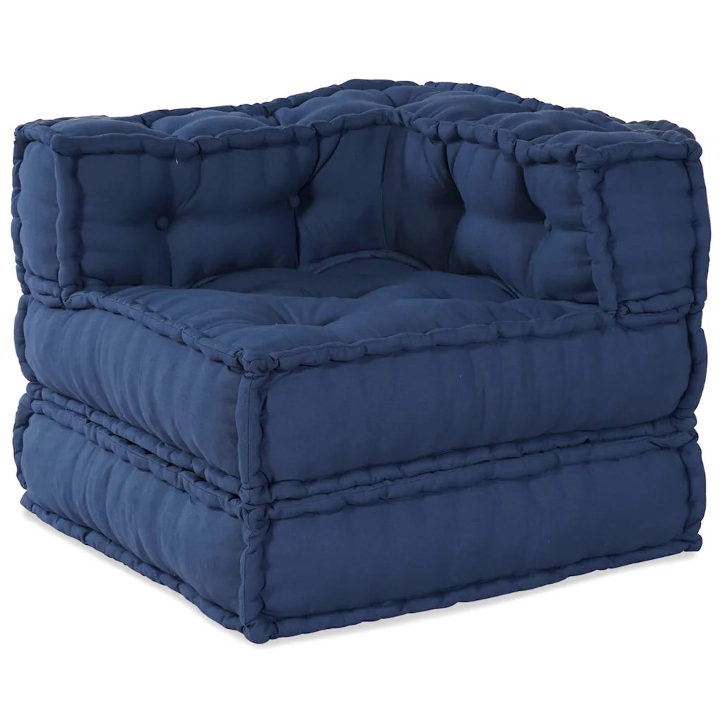 Unit¨¤ di Divano Modulare Indaco 70 x 70 x 56 cm Tessuto CFW2633366