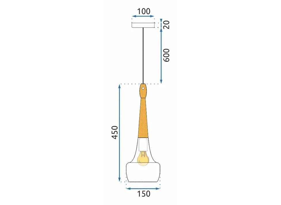 Lampada APP937-1CP White