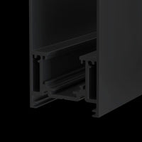 Barra Magnetica 200 cm per Sistema Illuminazione Binario  Nero