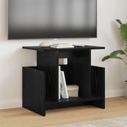 Supporto TV 50 x 35 x 45 cm Rovere Nero Legno ingegnerizzato 891002