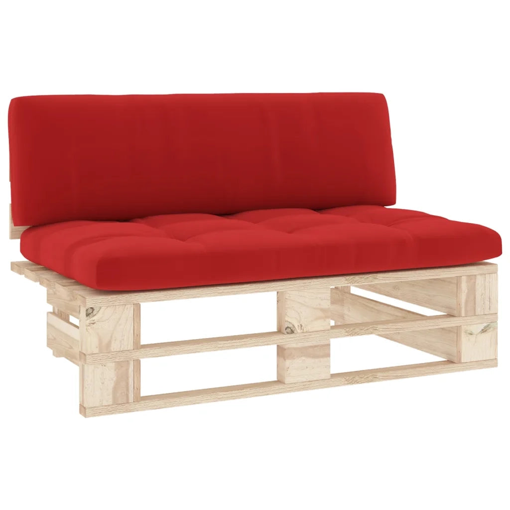 Divano Centrale Giardino su Pallet in Legno di Pino Impregnato 3066535