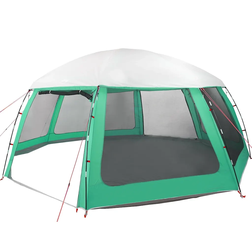 Tenda da piscina con Patta Rimovibile&Pareti in Rete-Tenda per Piscina 612x612 cm 913414