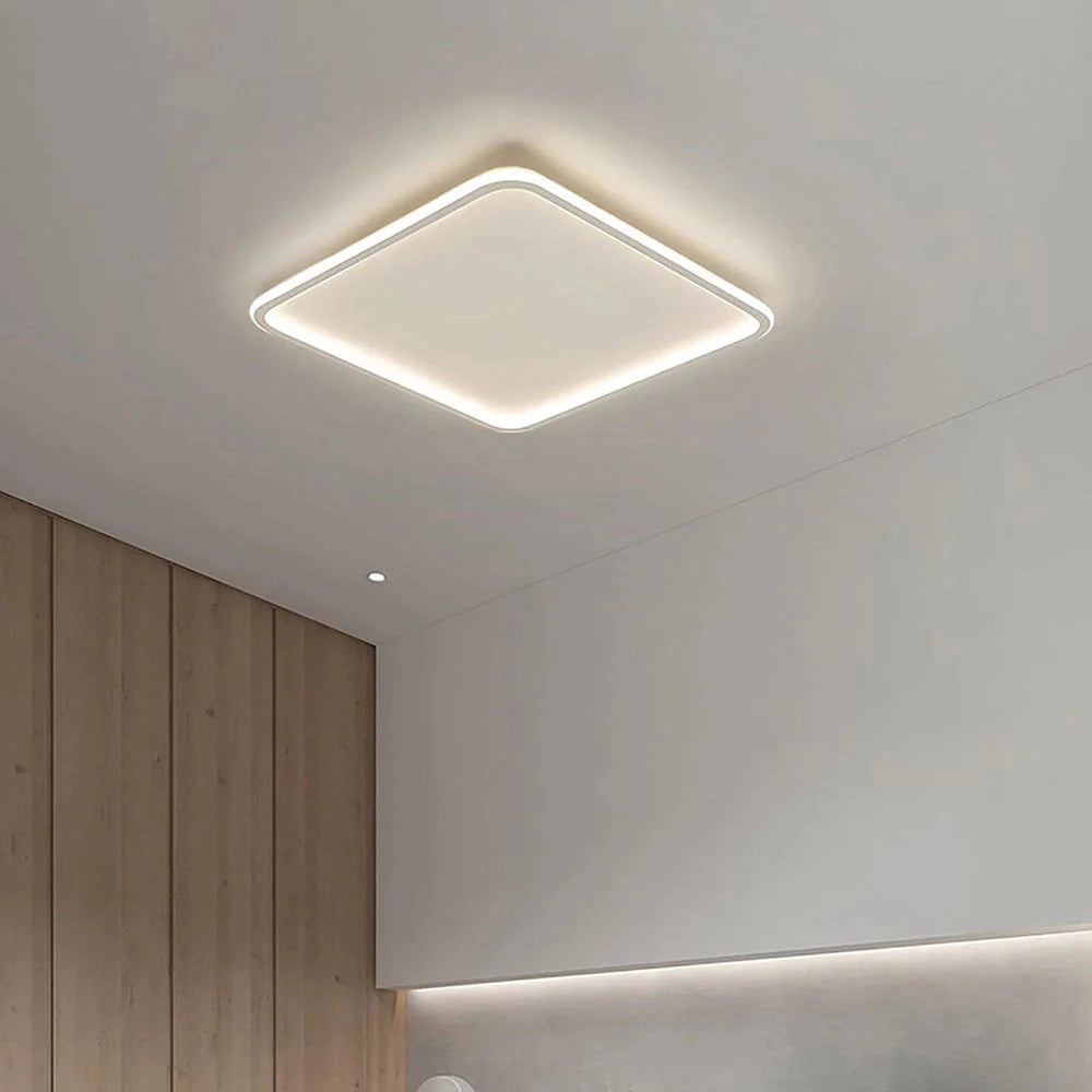 Trade Shop - Plafoniera Lampada Da Soffitto Quadrata 50w 4000lm Con Bordo Tecnologia Cct Ip20 C12-3c -