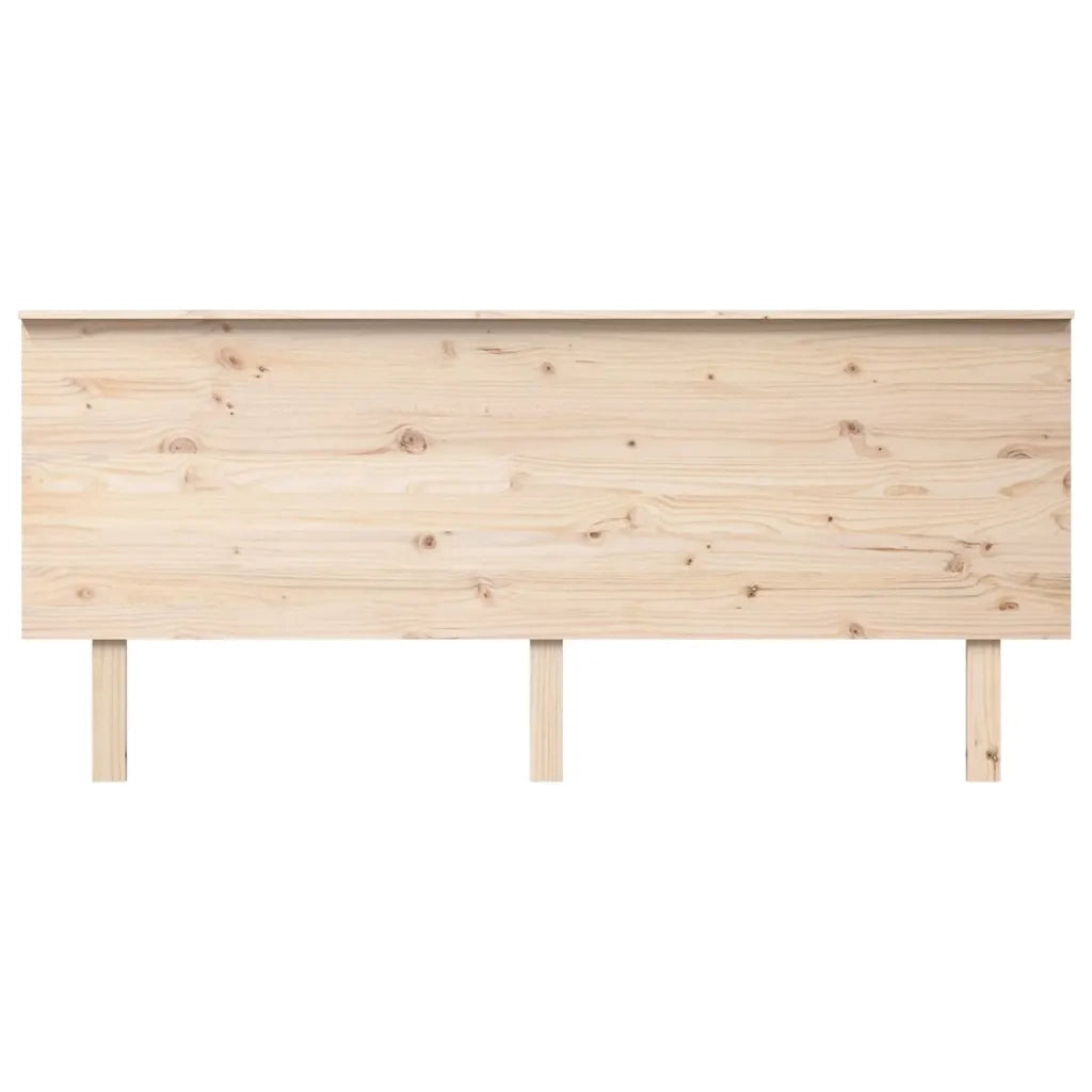 Testiera per Letto 184x6x82,5 cm Legno Massello di Pino 819185