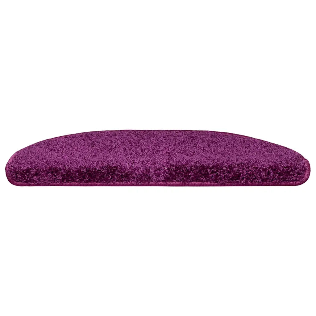 Tappetini per scale 20 pz 65x21x4 cm Viola Semicircolari Grandi 3365850
