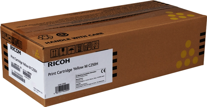 Ricoh 408343 cartuccia toner 1 pz Giallo