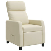 Poltrona reclinabile Crema Similpelle 42035070