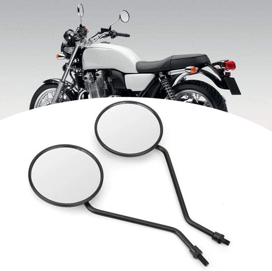 Set di 2 specchietti girevoli universali a forma di gomito (8 mm)