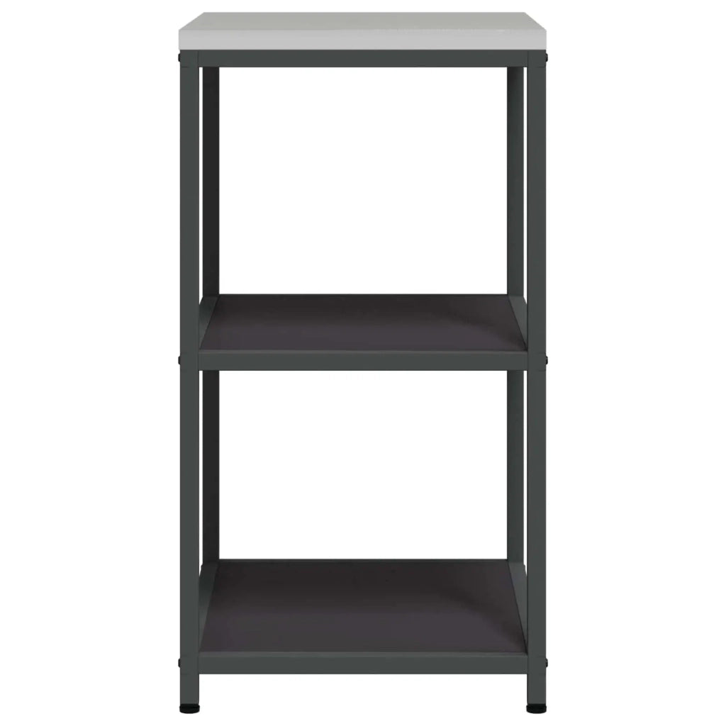 Pensile da cucina | Stoccaggio in cucina HATTEM Nero 60 x 50 x 92 cm Acciaio