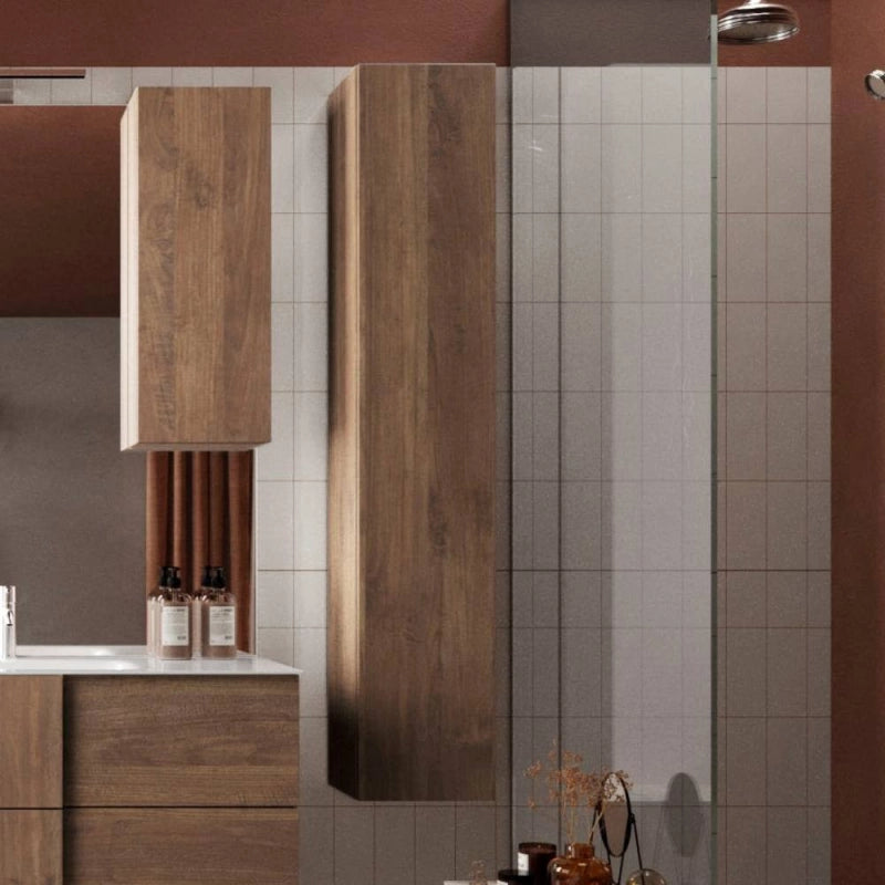 Colonna bagno Salemi sospesa 26x138h rovere mercure