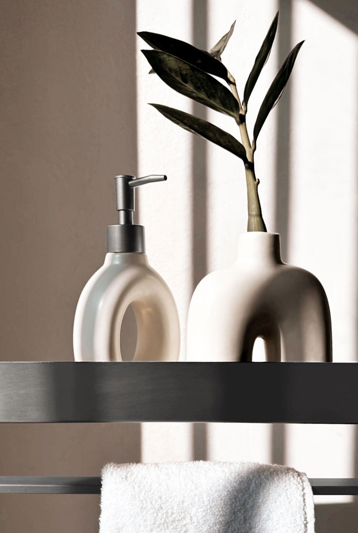 Mensola Da Bagno Sf01 45cm Steel Brush