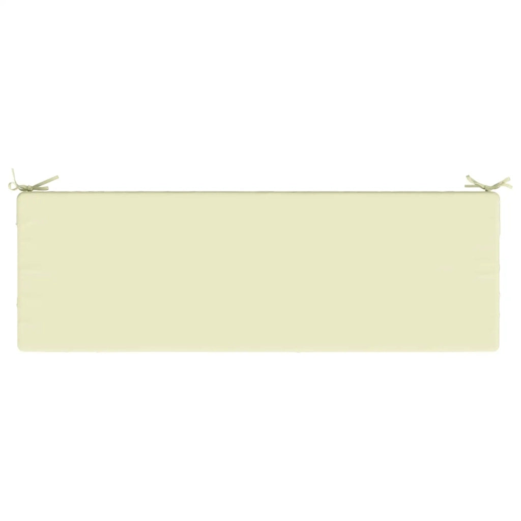 Cuscini per Panchina a 2 Pezzi SOEST 2 pz 100% Poliestere Crema 950275