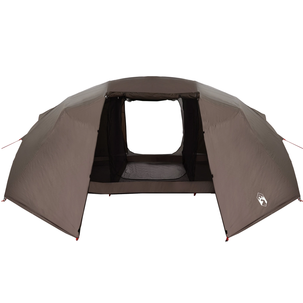 Tenda da pesca Marrone Poliestere 7-Persona Pieghevole