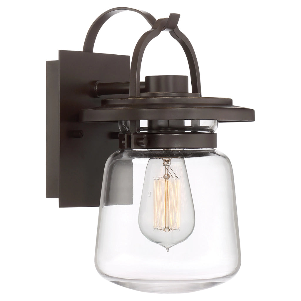 Applique esterna Lasalle bronzo E27 60W Quintiesse